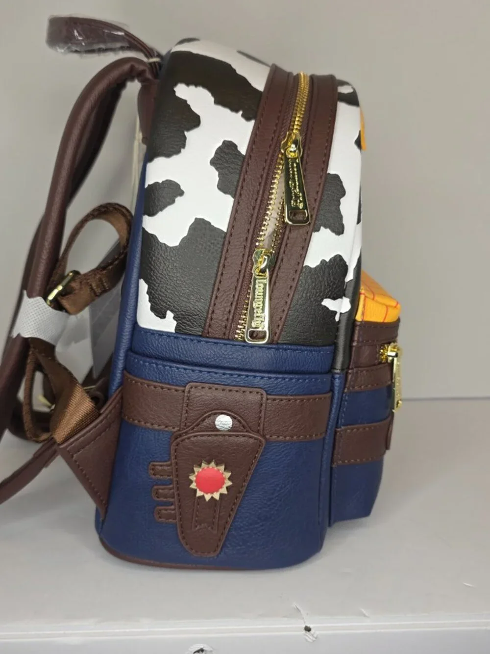Loungefly Disney Parks Woody Toy Story Pixar Sheriff Mini Backpack NWT - Picture 5 of 6